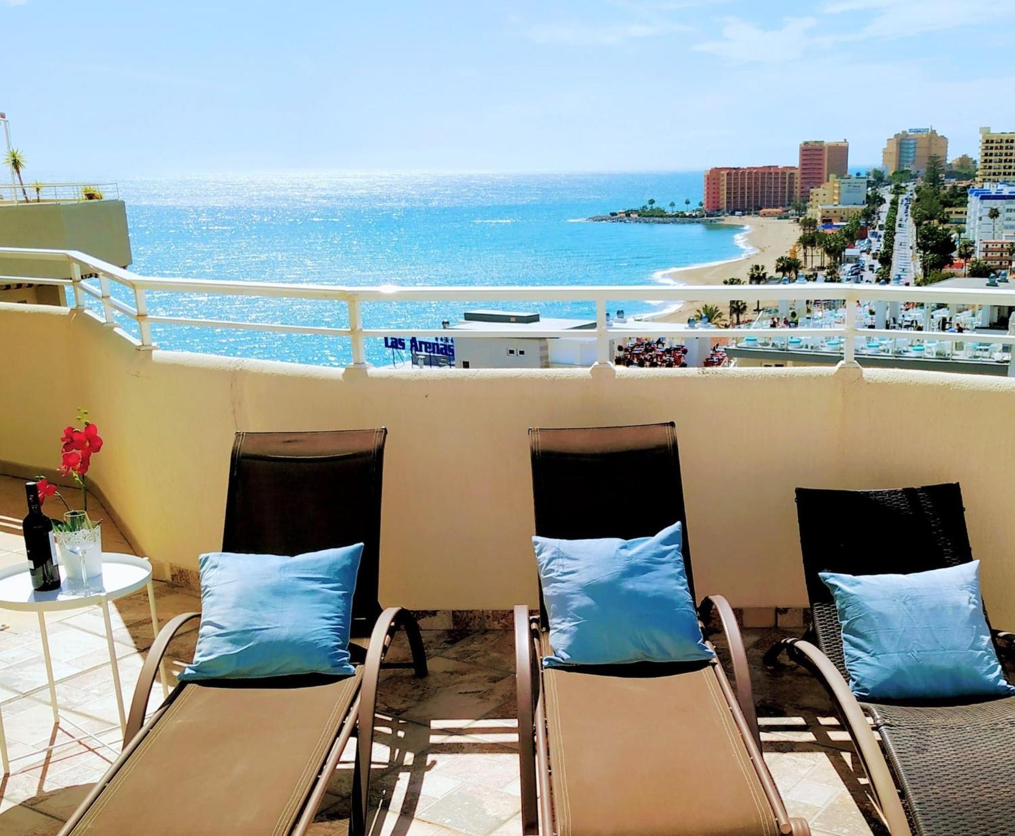 Appartement Deluxe Sea View & Large Terrace Benalmádena
